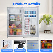 Mini Fridge With Freezer 3 2 Cu Ft Compact Refrigerator For Bedroom Apartment