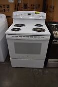 Ge Jb256dmww 30 White Freestanding 4 Coil Electric Range 145233