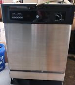 Ge Dishwasher Black Stainless Steel Gsd3361k01ss 24 Wx25 Dx34 T Pre Owned 