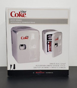 Portable Diet Coke Coca Cola Mini Fridge Refrigerator Car Home 12v 110v Cooler