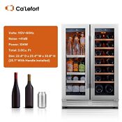 Ca Lefort 24 Dual Zone Wine Cooler Beverage Refrigerator Fridge