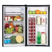 Igloo Compact Refrigerator Freezer 3 2 Cu Ft Small Mini Dorm Fridge Black
