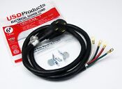 Range Oven Electric Power Cord 4 Prong Wire 40 Amp 6 Foot Heavy Duty