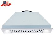 30 Kitchen Range Hood Ducted Ductless Stainless Steel Stove Hood 400cfm