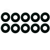 10 Pc T316 Stainless Steel 1 4 Id Flat Washer Black Oxide Flat Washer