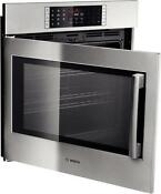 Bosch Benchmark Series Hblp451luc 30 4 6 Cu Ft Ss Single Electric Wall Oven