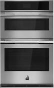 Nib Jennair Rise Jmw2427ll 27 Combination Stainless Steel Electric Wall Oven