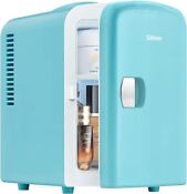 4l 6can Portable Mini Fridge Refrigerator For Home Office Car College Dorm Room