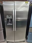 Ge Gss25gypfs 36 Stainless 25 3 Cu Ft Side By Side Refrigerator Nob 144039