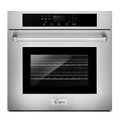 Empava 30 Inch Electric Single Wall Oven Self Cleaning Convection Fan Touch Cont