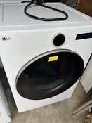 Lg 7 4 Cu Ft Smart Electric Dryer With Steam And Sensor Dry White