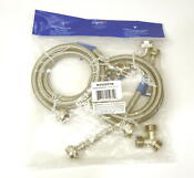 Supco Ws5ssstm Dryer Steam And Washing Machine Stainless Steel Hose Kit