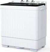 New Home 26lbs Semi Automatic Twin Tubs Top Load Dryer Washing Machine Clothing