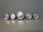 Maytag Top Load Washer 5 Piece Knob Set Silver Gray W10558463 W10562155 Asmn