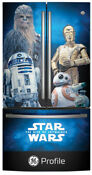 Brand New In Box Ge Profile Limited Edition Star Wars Refrigerator 