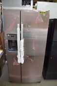 Ge Gss23gypfs 33 Stainless 23 0 Cu Ft Side By Side Refrigerator Nob 145424