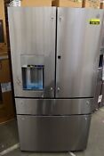 Ge Profile Pvd28bynfs 36 Stainless 4 Door French Door Refrigerator 138766