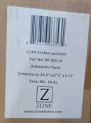 Zline 24 Dishwasher Panel Stainless Steel Dp 304 24