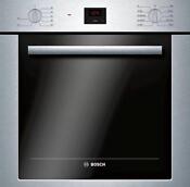 Bosch 24 Ss Single 2 8 Cu Ft Convection Electric 500 Series Wall Oven Hbe5453uc