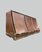 Copper Kitchen Range Hood For Ilve Majestic Range Custom Metal Hoods