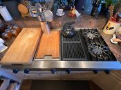 48 Viking Proffessional Range Top W 4 Burners And Griddle