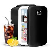 Yssoa 4l Mini Fridge With 12v Dc And 110v Ac Cords 6 Can Portable Cooler Warm