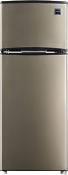 Rca Rfr725 2 Door Apartment Size Refrigerator With Freezer Stainless 7 5 Cu Ft