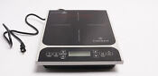 Chefwave Lcd 1800w Portable Induction Cooktop W Safety Lock Bonus 10in Fry Pan