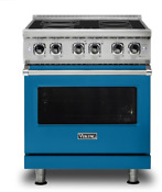 Viking 5 Series Ver53014bab 30 Freestanding Electric Alluvial Blue Range 2022 M