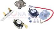3977767 3392519 3387134 279816 Dryer Thermostat Fuse Kit For Whirlpool Kenmore