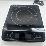 Induction Cooktop 1800w Electric Stove Top Hot Plate Touch Control 110v Dd 