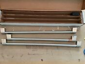 Ge Caf Refrigerator French Door Handle 3 Piece Kit Brushed Stainless Cxlb3h3pm