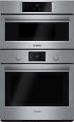 Bosch 500 Series Hbl57m52uc 30 Stainless Steel Combination Wall Oven