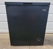 Used Arctic King Chest Freezer 5 0 Cu Ft Black Tested Works 22 In Tall 29 In 