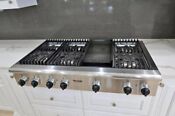 Thermador 48 Pro Series Gas Rangetop With 6 Star Burners Griddle Psc486gdzs