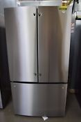 Ge Gne27jymfs 36 Stainless 27 0 Cu Ft French Door Refrigerator Nob 145427