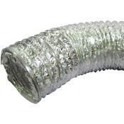Flexible Aluminum Dryer Transition Vent Duct Hose 4 X 8ft With Clamps