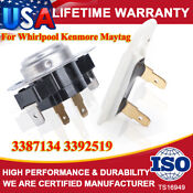 3387134 Dryer Cycling Thermostat Replacement Parts For Whirlpool Kenmore Maytag