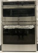 Ge Profile Pt7800shss 30 Stainless Steel Electric Combination Wall Oven