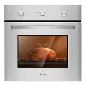 Empava 24 Inch 2 3 Cu Ft Single Propane Gas Wall Oven