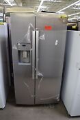 Ge Gzs22iynfs 36 Stainless Cd Side By Side Refrigerator Nob 144368