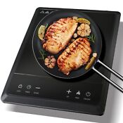1600w Portable Induction Cooktop Electric Induction Cooker And Burner Counter 
