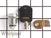 New Genuine Oem Whirlpool Washer Commercial Laundry Lock And Key W11315637