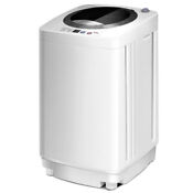Costway 2 In 1 Washer Spinner Full Automatic Laundry Wash Machine W Drain Pump