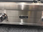 36 Inch Viking Pro Style Gas Range Top 4 Sealed Burners And Grill Vgrt5364qss