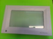 Ge Recycled Microwave Complete Door Assembly White Wb56x10584