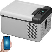 Vevor 12 Volt Refrigerator 10 Qt Portable Mini Freezer 4 68 App Control Car