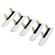 5pcs Dryer Thermal Fuse For Roper Kenmore Whirlpool
