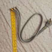 220v Electric Power Cord 3 Prong Plug 4 Feet Long For Dryer Stove Or Welder