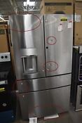 Ge Profile Pvd28bynfs 36 Stainless French Door Refrigerator Nob 133105